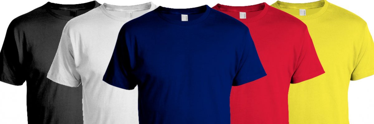 T-Shirts Lisas (sem estampa)