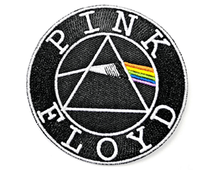 PINK FLOYD circle logo PATCH