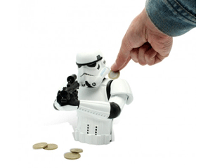 STAR WARS stormtrooper MONEY BANK