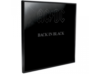 AC/DC back in black crystal CLEAR PIC