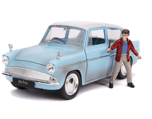 HARRY POTTER ford anglia diecast model 1/24 FIGURE