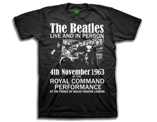 BEATLES live and in person TS