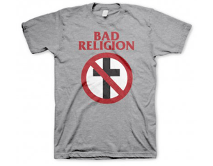 BAD RELIGION crossbuster heather/grey TS