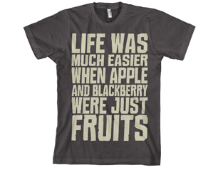 FUNNY SHIRTS life was easier... TS