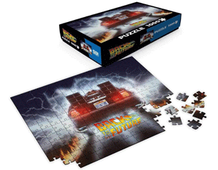 BACK TO THE FUTURE outatime 1000 piece jigsaw PUZZLE