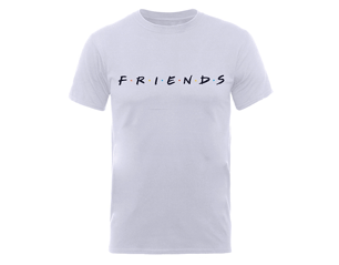 FRIENDS logo/wht TS