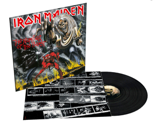 IRON MAIDEN the number of the beast  VINYL