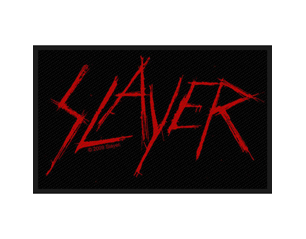 SLAYER scratched logo PATCH