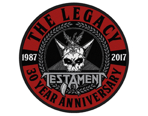 TESTAMENT the legacy 30 year anniversary WPATCH