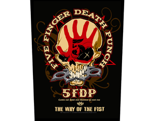 FIVE FINGER DEATH PUNCH way of the fist BACKPATCH
