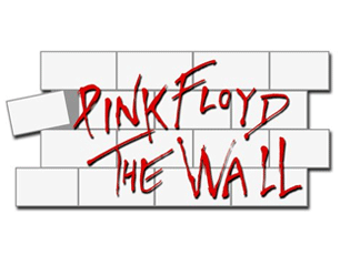 PINK FLOYD the wall logo metal PIN