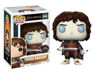 LORD OF THE RINGS frodo baggins chase glow 444 funko POP FIGURE