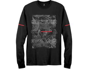 SYSTEM OF A DOWN eye collage LONGSLEEVE
