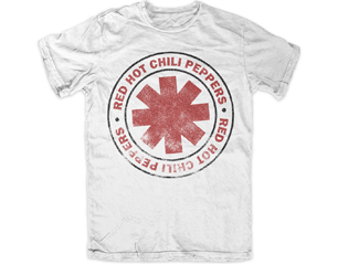 RED HOT CHILI PEPPERS vintage classic white TS