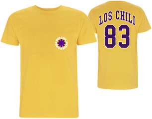 RED HOT CHILI PEPPERS los chili yellow TS