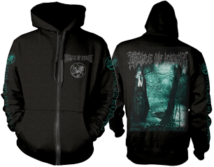 CRADLE OF FILTH dusk and her embrace ZIP HSWEAT