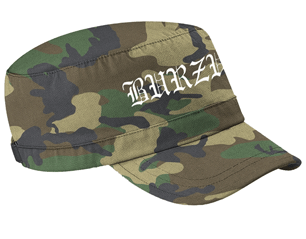 BURZUM logo camo army CAP