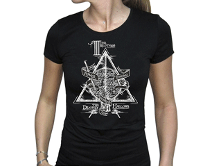HARRY POTTER deathly hallows letters skinny TS