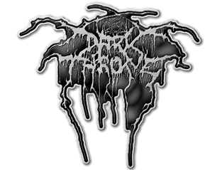 DARKTHRONE logo metal PIN