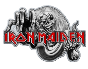 IRON MAIDEN number of the beast metal PIN