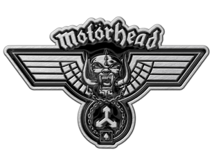 MOTORHEAD hammered logo metal PIN