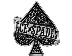 MOTORHEAD ace of spades logo PIN DE METAL