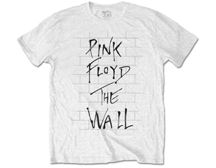 PINK FLOYD the wall and logo white TS