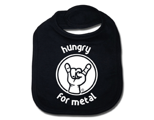HEAVY METAL hungry for metal BABY BIB
