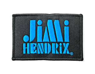 JIMI HENDRIX stencil logo PATCH
