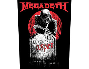 MEGADETH tombstone BACKPATCH