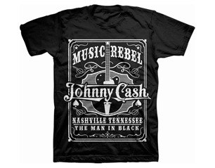 JOHNNY CASH music rebel TS
