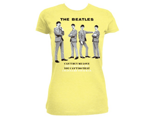 BEATLES you cant do that yellow skinny TS