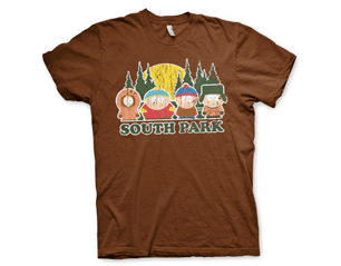 SOUTH PARK distressed brown TS