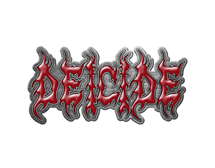 DEICIDE logo metal PIN