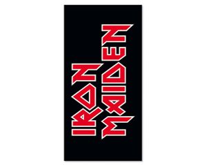 IRON MAIDEN logo BEACH TOWEL