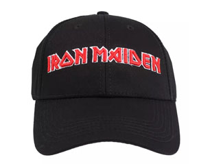 IRON MAIDEN logo BASEBALL CAP