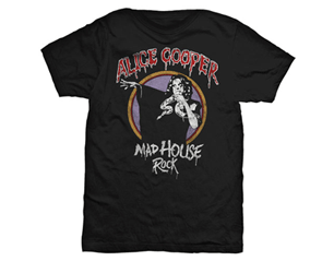 ALICE COOPER mad house rock TS