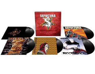 SEPULTURA sepulnation the studio albuns 1998-2009 VINYL BOX