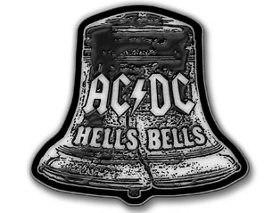 AC/DC hells bells METAL PIN
