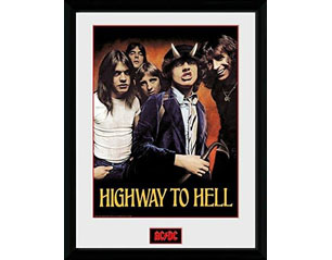 AC/DC highway to hell FRAMED PRINT