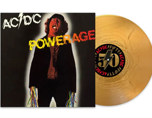 AC/DC powerage 50 YEARS GOLD VINYL