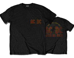 AC/DC hard as rock back print TS