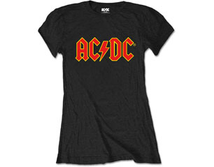 AC/DC logo black skinny TS