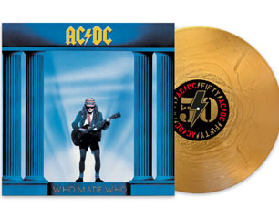 AC/DC who made who 50 YEARS GOLD VINYL