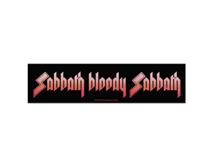 BLACK SABBATH sabbath bloody sabbath SUPERSTRIP PATCH