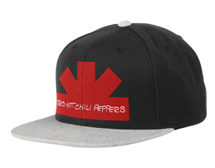 RED HOT CHILI PEPPERS asterisk logo SNAP BACK CAP