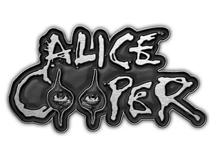ALICE COOPER logo eyes METAL PIN