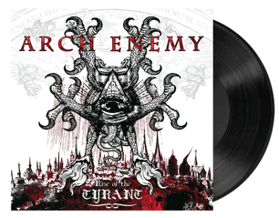 ARCH ENEMY rise of the tyrant re issue 2023 VINYL