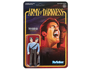 ARMY OF DARKNESS two headed ash reaction SUPER 7 FIGURE