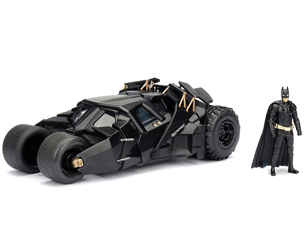 BATMAN the dark knight batmobile with figure diecast model 1/24 FIGURE